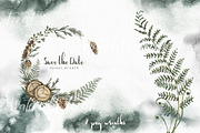 Watercolor forest Animals and Plants, an Animal Illustration by Alamella (Thumbnail 3 of 7)