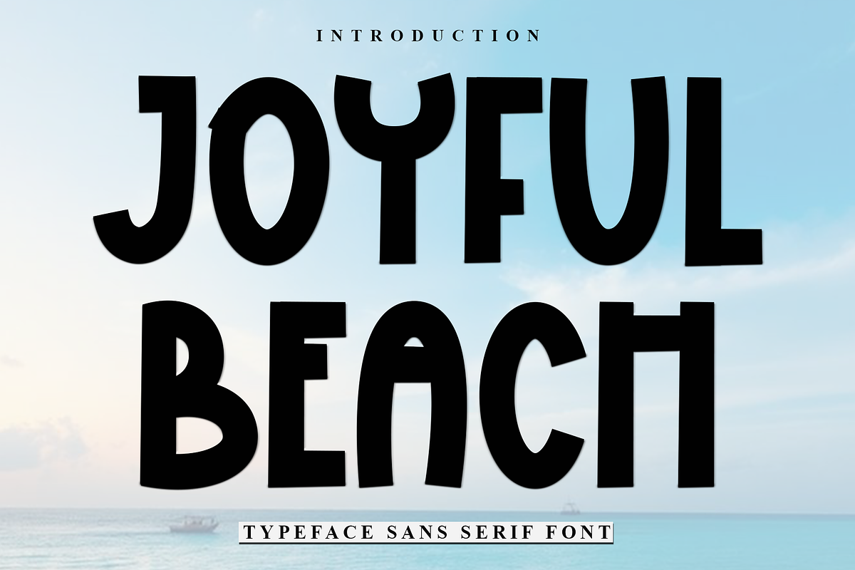 Joyful Beach, a Script Font by InermediaSTUDIO (Photo 1 of 8)