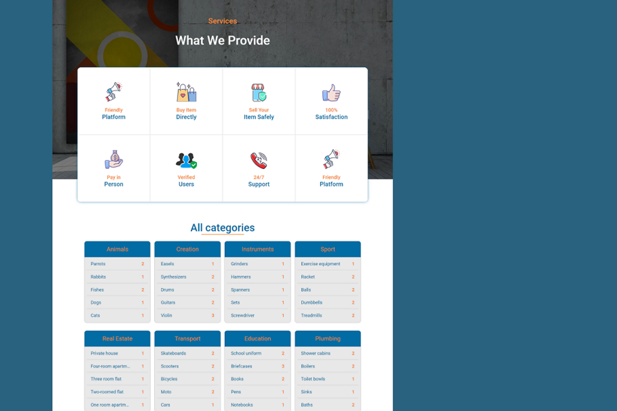 All classifieds - Joomla advertiseme, a HTML Template by Ordasoft (Photo 2 of 3)