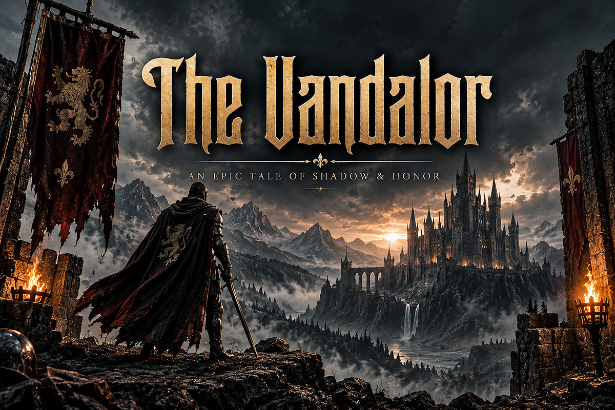 The Vandalor, a Blackletter Font by Wow Magic (Photo 1 of 5)