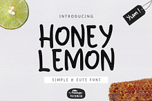 Honey Lemon Cute Font