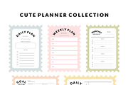 Cute Planner Template Set, a Stationery Template by Artflorara (Thumbnail 11 of 11)