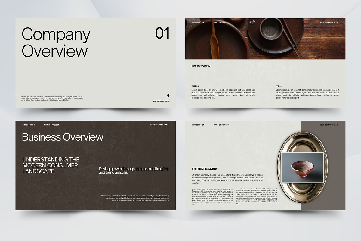 Marketing Research Presentation Deck, a Presentation Template by Pani Temp. (Photo 4 of 14)