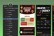 CVA - Bundling Creative Agency, a Landing Page Template by SLAB! Design (Thumbnail 2 of 6)