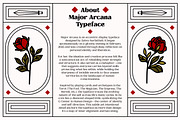 MAJOR ARCANA - Display Variable Type, a Serif Font by Artflorara (Thumbnail 8 of 21)