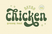 Retro Chicken - Cute Vintage Font