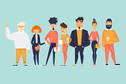 Business characters, a Person Illustration by Podis (Thumbnail 4 of 5)