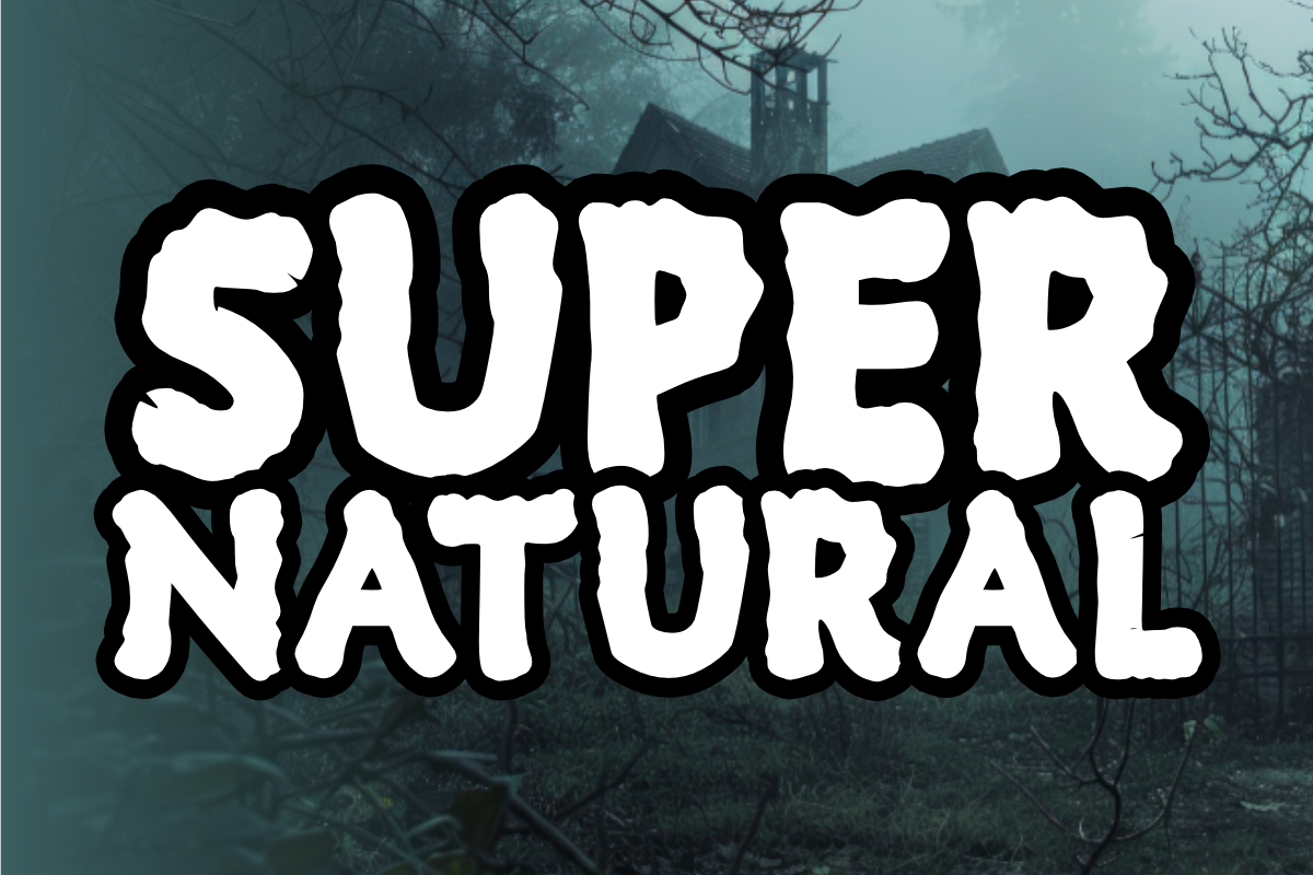Black Spirit - Spooky Display Font, a Handwritten Font by KiddoGlyphs Studio (Photo 4 of 4)