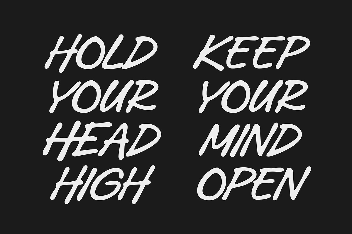 Lowstyle – Stylish Handwriting Font, a Handwritten Font by Blankids Studio (Photo 4 of 8)