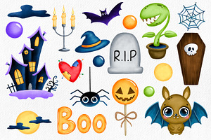 Cute Halloween Clipart