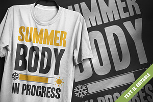 Summer body - T-Shirt Design