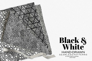 Black & White Hand-drawn Patterns