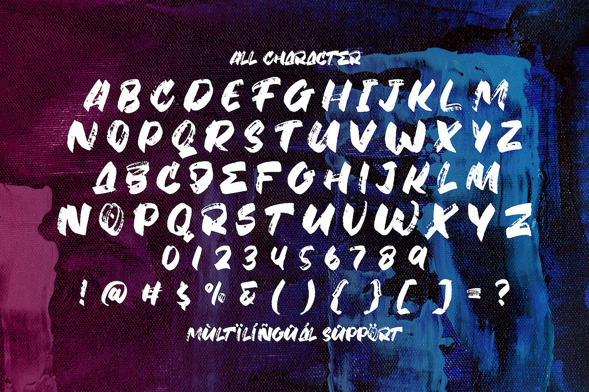 Fany Brush - Textured Brush Font, a Script Font by StringLabs (Photo 13 of 13)