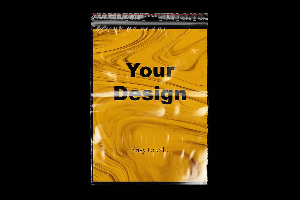 ZipLock Bag Mockup, a Product Mockup by Bolderaja1 Studio (Photo 6 of 10)