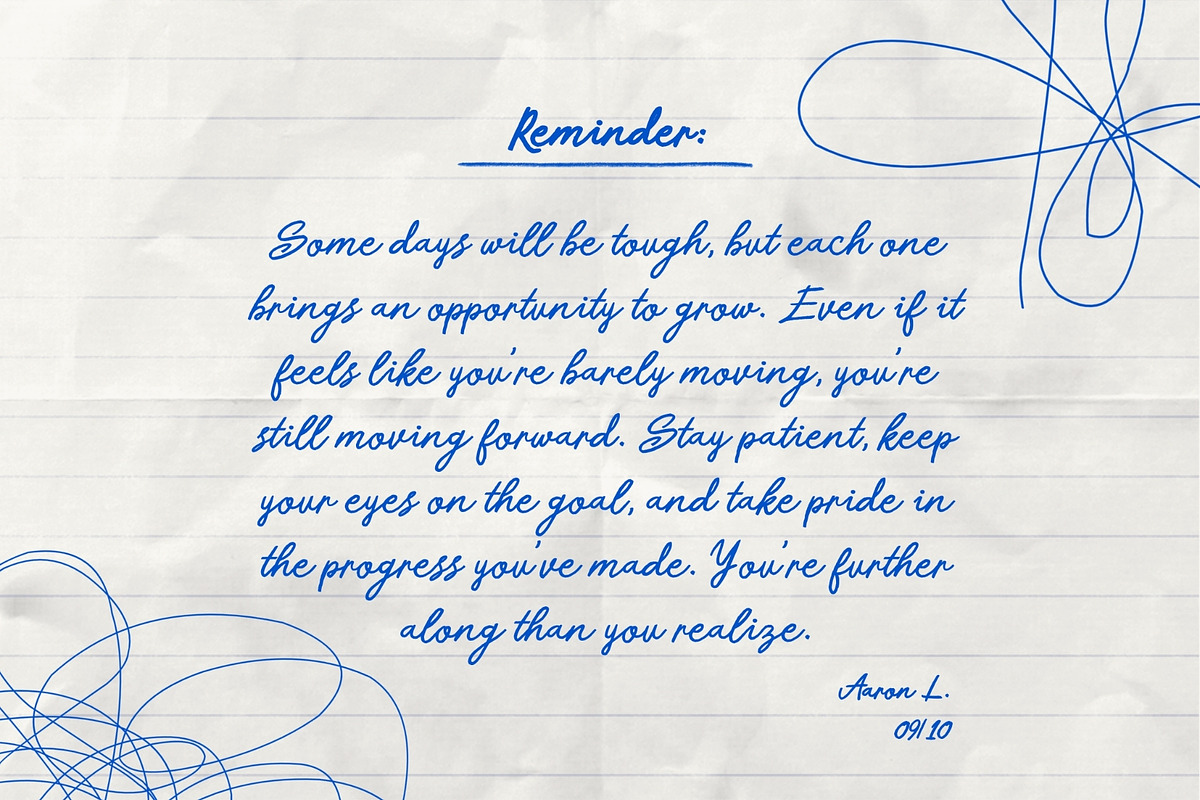 Drafthouse - Handdrawn Pencil Script, a Script Font by HipFonts (Photo 11 of 13)