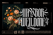 Makyos Gothic Typeface, a Blackletter Font by alit design (Thumbnail 13 of 17)