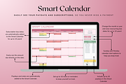 Standard Biweekly Budget - Red, a Templates & Theme by The Creative Plans co (Thumbnail 6 of 10)