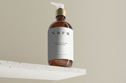 Naru - Bottle Branding Packaging