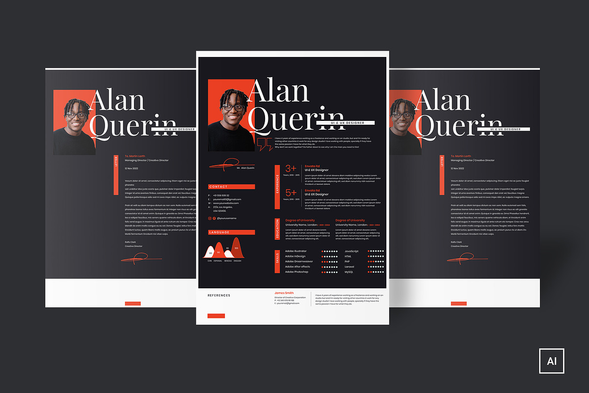 ResumeCV, a Resume Template by iDoodle Studio