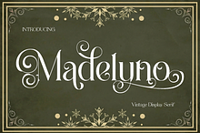 Madelyno - Vintage Serif