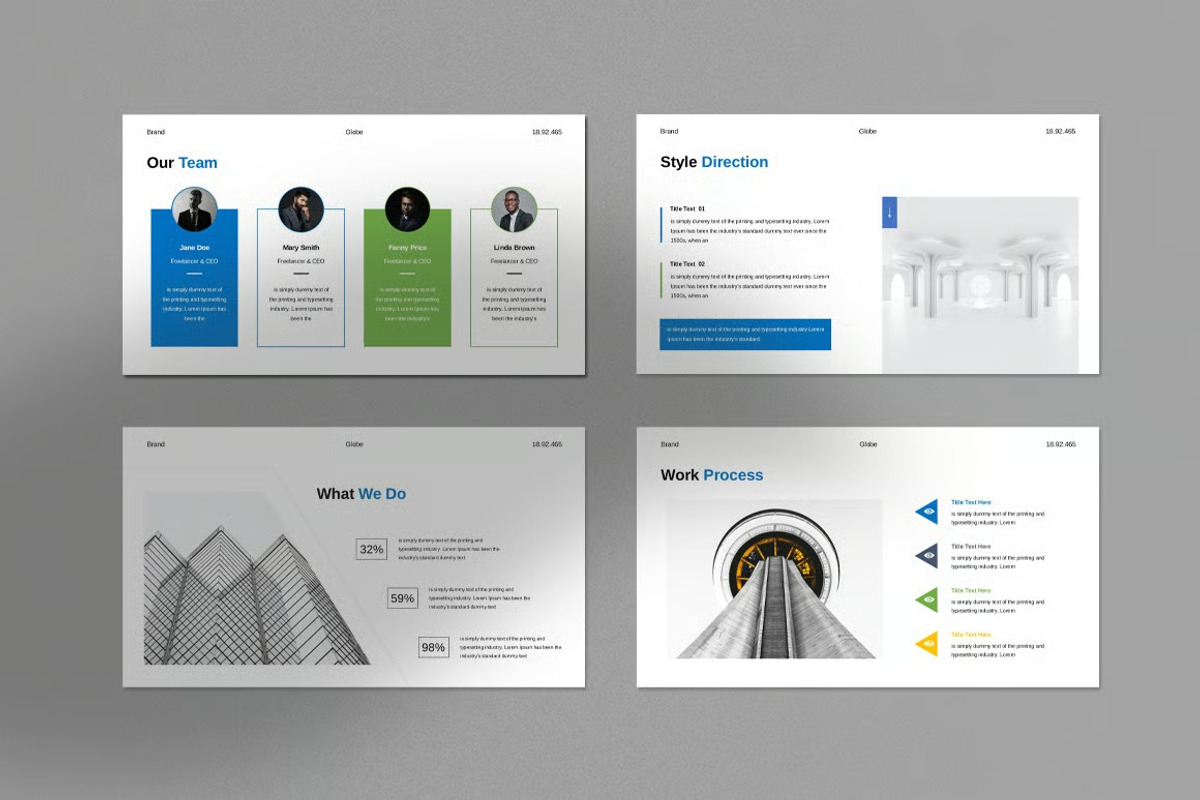Globe Presentation Template Keynote, a Presentation Template by Fit-tee (Photo 7 of 7)