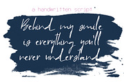 Moccem Font, a Script Font by SophieSaxo (Thumbnail 6 of 9)