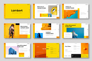 Lambert – Business PowerPoint, a Presentation Template by Dens Creative Studio (Thumbnail 2 of 6)