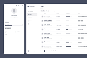 CRM Wireframe Kit