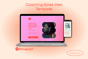 Thrivecart - Sales Page Template