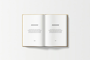 Customizable Book Mockup