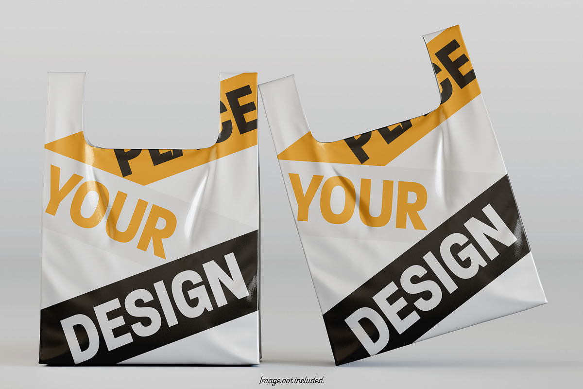 Plastic bag mockup bundles, a Packaging Mockup by Ambo Ampeng (Photo 11 of 19)