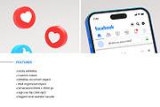 Facebook Post Mockup, an iPhone Mockup by TandemStock (Thumbnail 2 of 4)