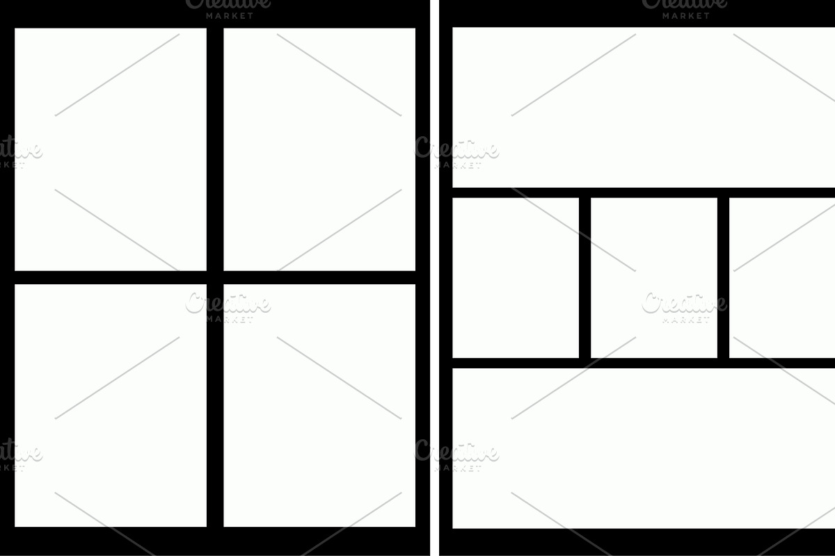 Illustrator Zine and Comix Templates, a Marketing Template by Fuzzy Poet by DG2 (Photo 6 of 6)