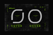 Metona - A Stencil Futuristic Font, a Slab Serif Font by Drizy (Thumbnail 4 of 9)