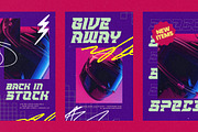 Strike Vortex Futuristic Racing, a Sans Serif Font by timelesstype.co (Thumbnail 4 of 15)