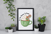 Christmas Gingerbread Man Coffee Boo, an Illustration by Daily.Designs (Thumbnail 4 of 5)
