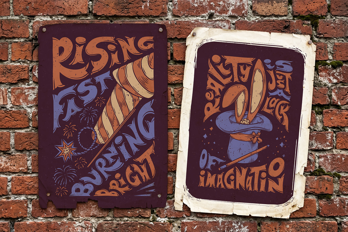 Lettering Illustrations, a Seasonal Illustration by Gleb Guralnyk (Photo 5 of 7)