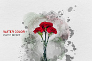 Water Color Photo Effect, an Action Add-On by Zamans (Thumbnail 1 of 2)