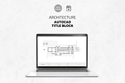Architect Title Block Template, a Presentation Template by yesitisprintable (Thumbnail 2 of 6)
