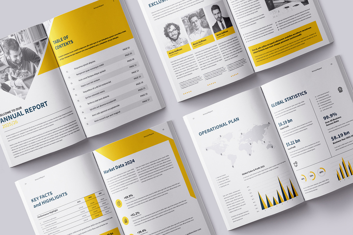 Annual Report | Canva, InDesign preview 6