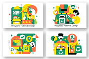 10 Recycled Material Design, an Object Illustration by denayunebgt (Thumbnail 2 of 4)