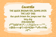 Cacarolla - Handwritten Script Font, a Handwritten Font by Artolabs (Thumbnail 2 of 11)
