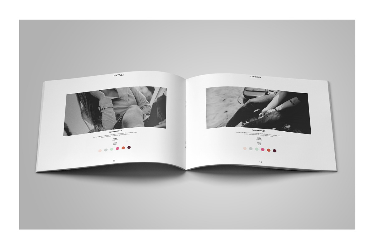 Prettyca Lookbook, a Brochure Template by Firtana (Photo 7 of 14)