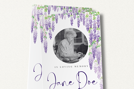 Funeral Program Template Set I Canva