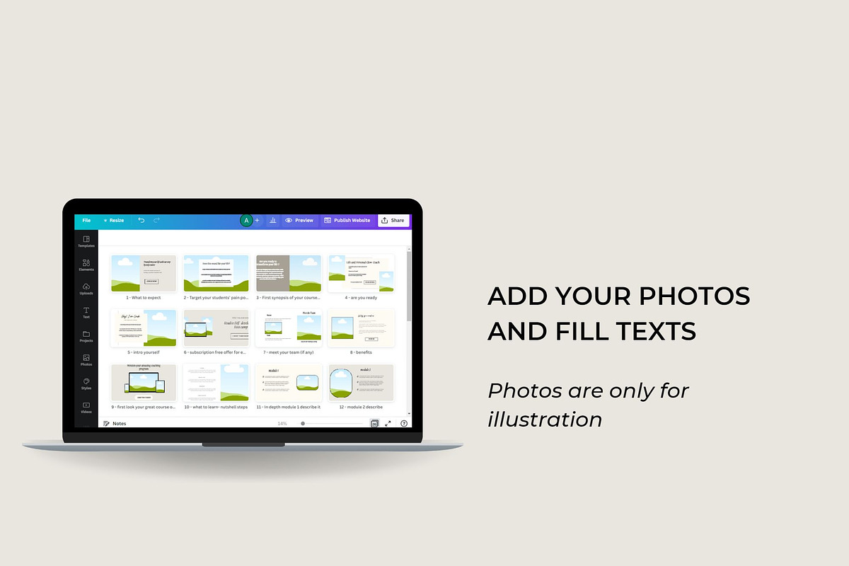 Coach Sales Page Template Canva, a Landing Page Template by Deepa Template Studio (Photo 7 of 10)