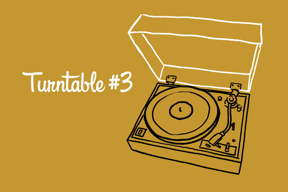 Record player illustrations, an Illustration by Serifs & Whiskey (Photo 4 of 5)