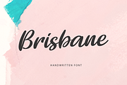 Brisbane, a Script Font by Larin Type Co. (Thumbnail 1 of 9)