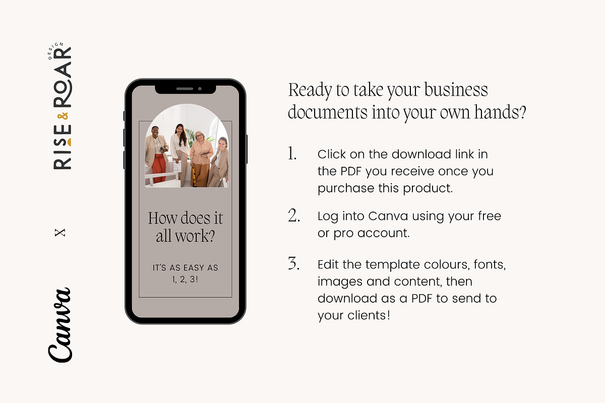 Aesthetic Services and Pricing Guide, a Marketing Template by Rise and Roar Design (Photo 6 of 6)