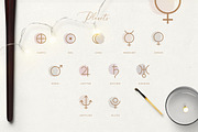 The Ultimate Astrology Icon Pack, an Outline Icon by Polar Vectors (Thumbnail 2 of 15)