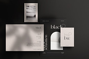 Black & White Stationery Mockup, a Books & Magazine Mockup by CarmineType (Thumbnail 9 of 15)